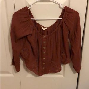 Off the shoulder top